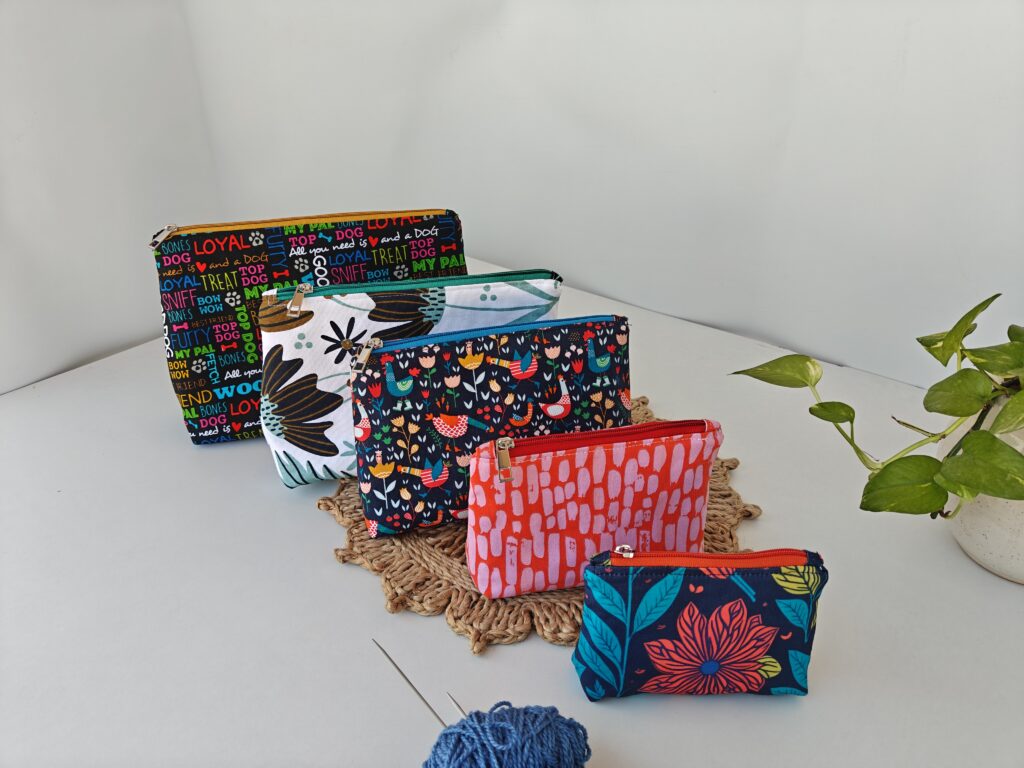 Pouch PDF sewing pattern for beginners
