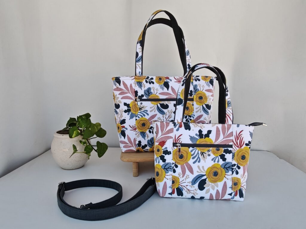 tote bag sewing pattern for beginners